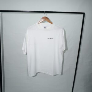 WHITE RAGLAN TEE