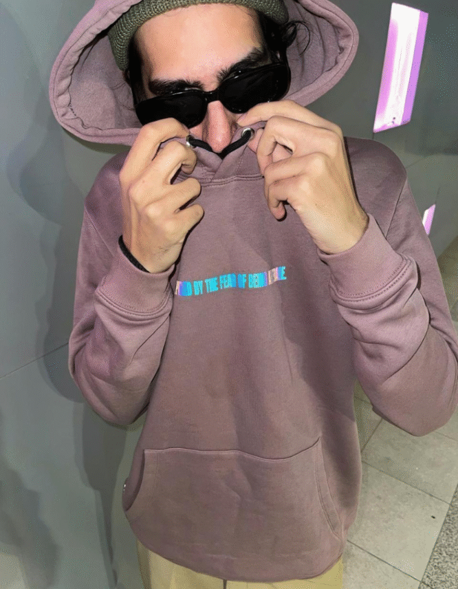 Article Fear Hoodie Rosy Brown - Image 3