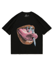 Spit Fact Tee Black