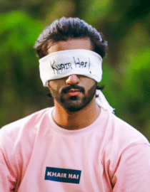 The Khair hai 2.0 Tee Baby Pink