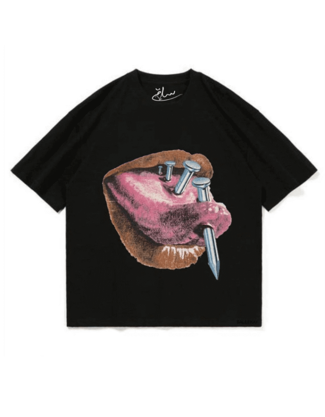 Spit Fact Tee Black